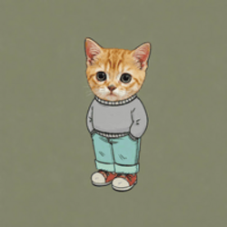 Логотип Just a chill cat