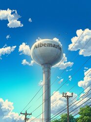 Albemarle City logotipas